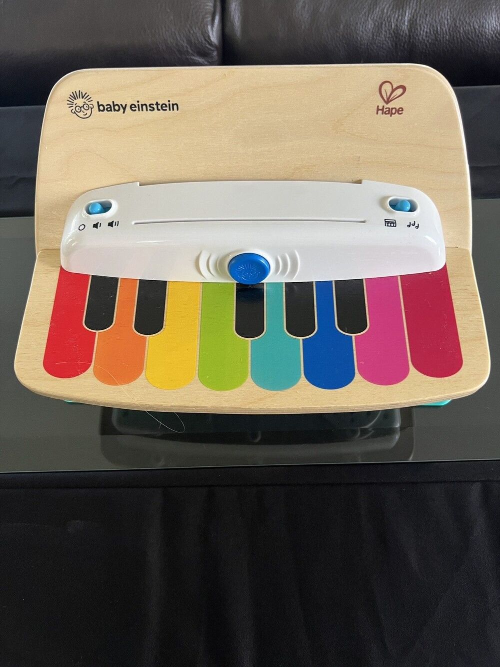 Baby Einstein Hape Magic Touch Piano Wooden Musical Toy Tested Working
